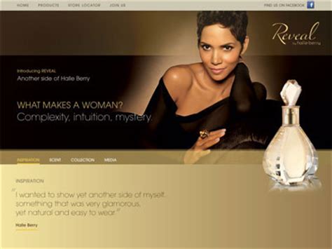 halle berry perfume website.